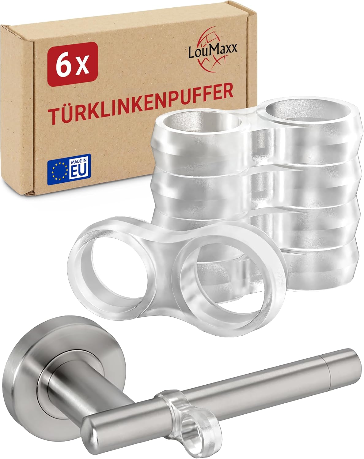 Türgriff-Schutzpuffer: 6 Stück